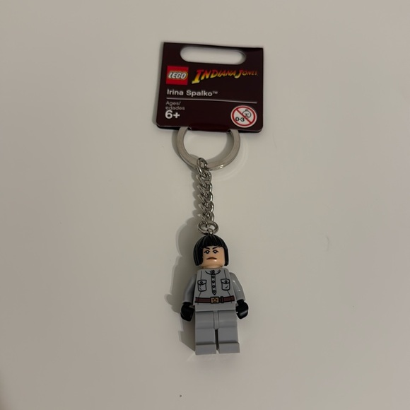 Lego keychain - Indiana Jones Irina Spalko. Brand New - Picture 1 of 2